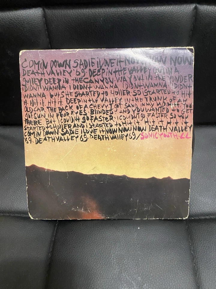 Sonic Youth LL Death Valley 69 виниловая пластинка 7 дюймов - Изображение 1 из 4