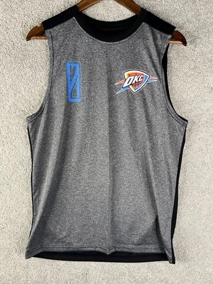 Russell Westbrook OKC THUNDER 0 Jersey Shirt Sleeveless Jersey Adult Medium - Image 1 of 4