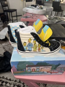 Niños Talla 12 Vans X Los Simpson Sk8-Hi Nuevo - Imagen 1 de 7