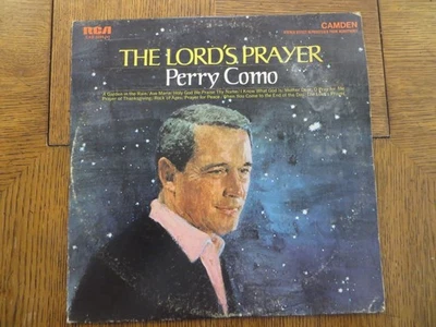 Perry Como – The Lord's Prayer - 1969 - RCA Camden CAS-2299(e) Vinyl LP G+/G+ - Image 1 of 4