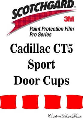 3M Paint Protection Film Pro Series Clear Bra Film 2025 2026 Cadillac CT5 Sport - Imagem 1 de 3
