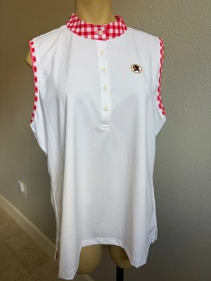 PALO DE GOLF FAIRWAY & GREENE Kendall sin mangas SEMINOLE para mujer XLarge nuevo con etiquetas $95 Foto 1 de 4