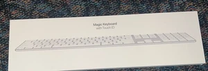Apple Magic Keyboard with Numeric Keypad USB-C TouchID White MXK73LL/A - Picture 1 of 1