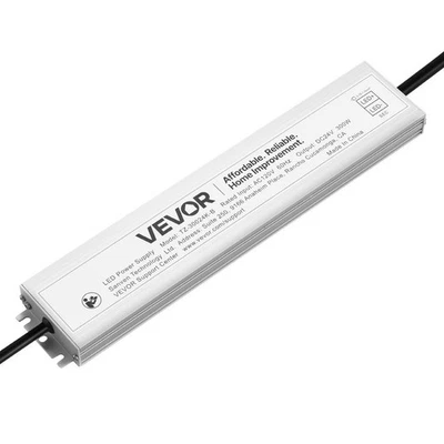 Fuente de alimentación 300W 24V DC impermeable IP67 LED controlador transformador de bajo voltaje Foto 1 de 4