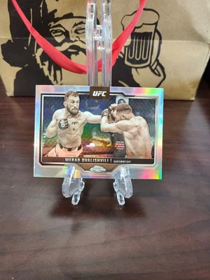 2025 Topps Chrome UFC Merab Dvalishvili #118 Sepia Refractor - Image 1 of 2