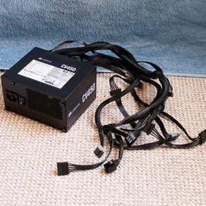 Corsair CV Series CV450 ATX Power Supply 80+ Bronze 450W PSU - Photo 1/5