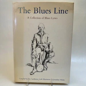 1969 Eric Sackheim Blues Line A Collection Of Blues Lyrics Signed First Edition - Bild 1 von 15