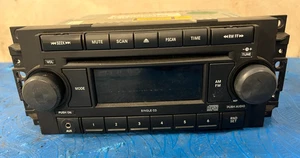 2004-10 Chrysler Dodge Jeep Factory Radio CD AUX Player P05064173AM TESTED RR - Picture 1 of 13