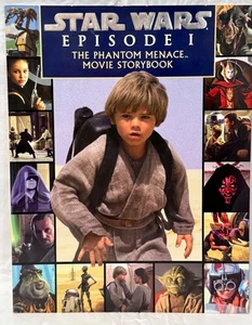 Vintage 1999 Star Wars Episode 1 : The Phantom Menace Movie Storybook - Picture 1 of 7