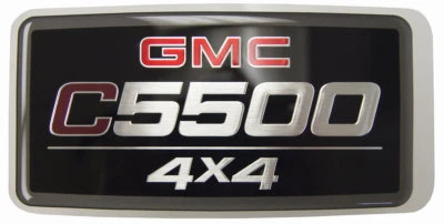 GMC Topkick C5500 2005-2009 4x4 emblema insignia placa de identificación calcomanía nuevo OEM 15129993 Foto 1 de 3