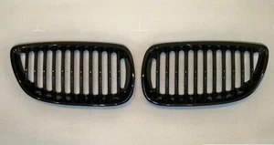 MIT Front Kidney Grilles Glossy Black For '2005-'2010 BMW E92/E93 3 Series - Imagen 1 de 1