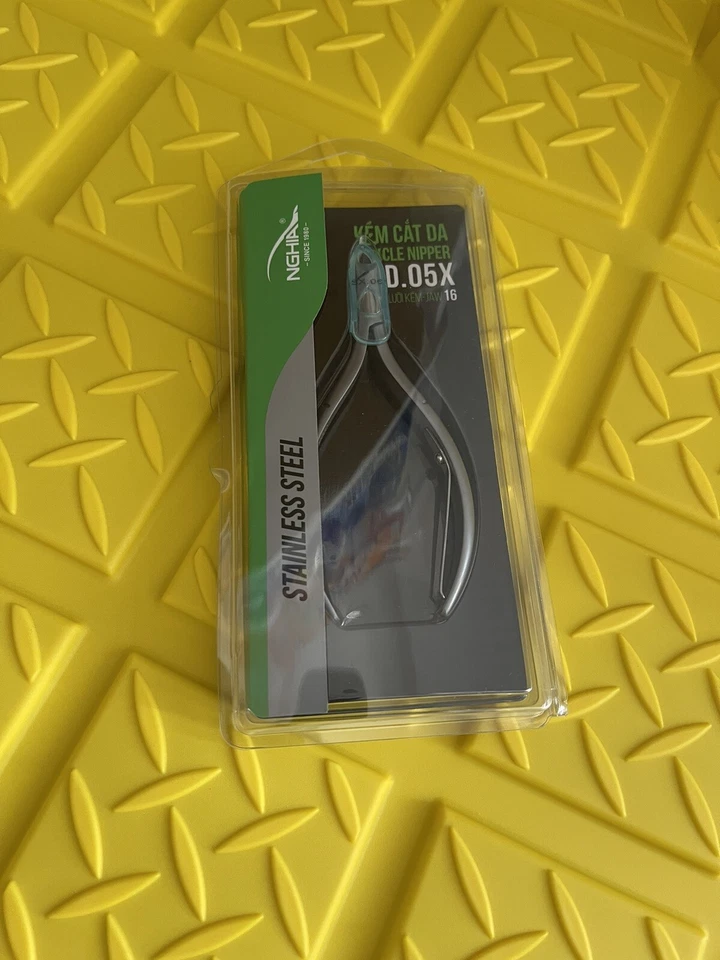Nghia - кусачки для кутикул из нержавеющей стали D-05x челюсть 16 совершенно новые - Изображение 1 из 1