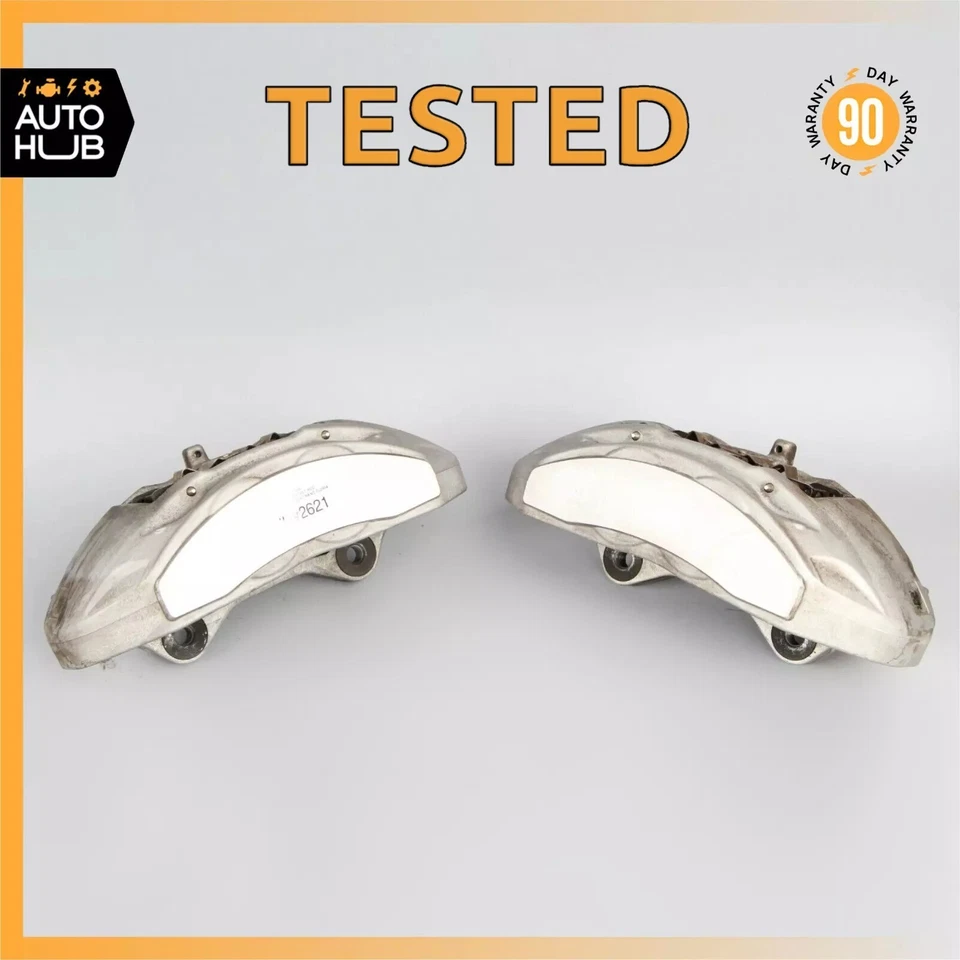 Juego de pinzas de freno delanteras 15-16 Mercedes R231 SL400 Brembo OEM 62k Foto 1 de 4