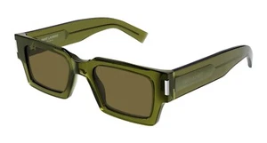 Saint Laurent SL 572 Green/Brown (005) Sunglasses - Picture 1 of 2