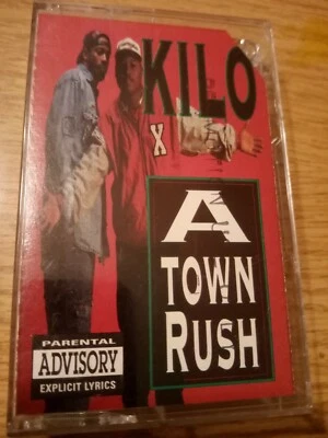 KILO: A-Town Rush Cassette Tape TESTED works Rap HipHop  - Image 1 of 4