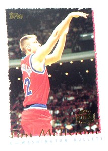 1995 NBA BASKETBALL CARD PLAYER CARDS JIM MCILVAINE (238)