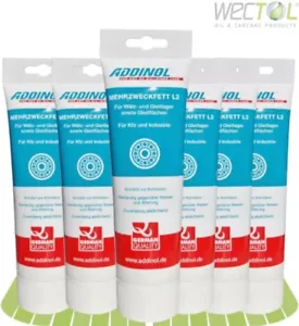 Mehrzweckfett in der Tube 6 x 250ml Addinol L 2 Allzweckfett Fett Schmierfett - Bild 1 von 1