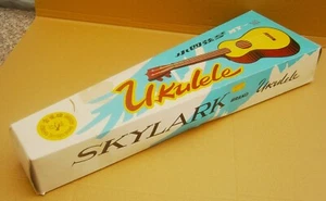 V721) Vintage Skylark Ukulele Wooden Musical Instrument for Kids with Box - Picture 1 of 6