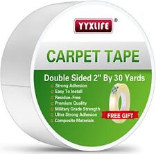 Rug Tape Double Sided Carpet Tape Heavy Duty 2 Inch X 30 Yards Carpet Adhesive R