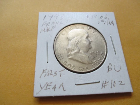 1948 FRANKLIN HALF DOLLAR Cover