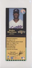 1995-96 Canadian Teachers Federation Hit the Books Bookmarks Pedro Martinez HOF