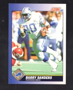 1991 Score #20 Barry Sanders Detroit Lions Football Card - Picture 1 of 2