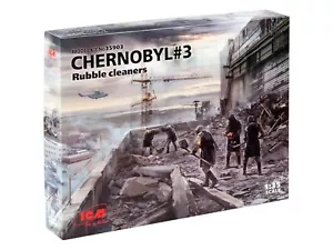 Chernobyl #3 pulitori macerie 1986 anno 1/35 kit modello plastica ICM 35903 - Foto 1 di 11