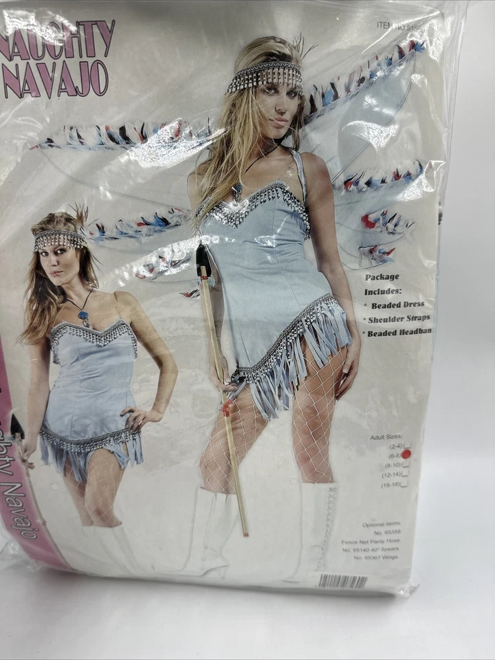 Disfraces RG 81560 Travieso Navajo Halloween Vestir Mujeres Adulto Talla Pequeña (6-8) Foto 1 de 4