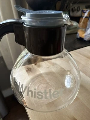 Cafeteira WHISTLER GEMCO 8 xícaras fogão de vidro chaleira de chá panela de chá - Imagem 1 de 4