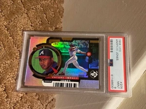 1998 UD3 Andruw Jones PSA 9 Braves Card #205 NUOVA CUSTODIA POP 1 N.10 - Foto 1 di 1