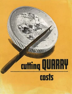 Caterpillar Cutting Quarry Costs Booklet 1950s - Picture 1 of 2