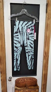 Girls Justice blue print ankle leggings new with tags size 10 - Picture 1 of 5