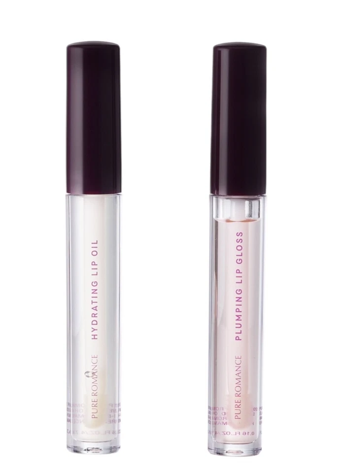 Pure Romance - Perfect Pout - Lip Duo - Brillo de labios rellenante y aceite de labios hidratante - nuevo Foto 1 de 1