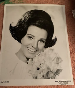 1965 KAY STARR Original Agency Promo Photograph Tropicana Performer Las Vegas - Picture 1 of 7