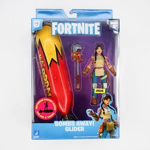 Fortnite Bombas Motorizadas Away Planeador con Figura Jules de 4” Nuevo FNT0651 Envío Gratis - Imagen 1 de 7