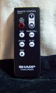 SHARP G0027TA Genuine Camcorder Remote Control - Picture 1 of 2
