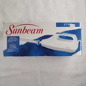 Sunbeam Electric Carving Knife Model 2790 Vintage 1997 Tested Looks Never Used - Picture 1 of 8