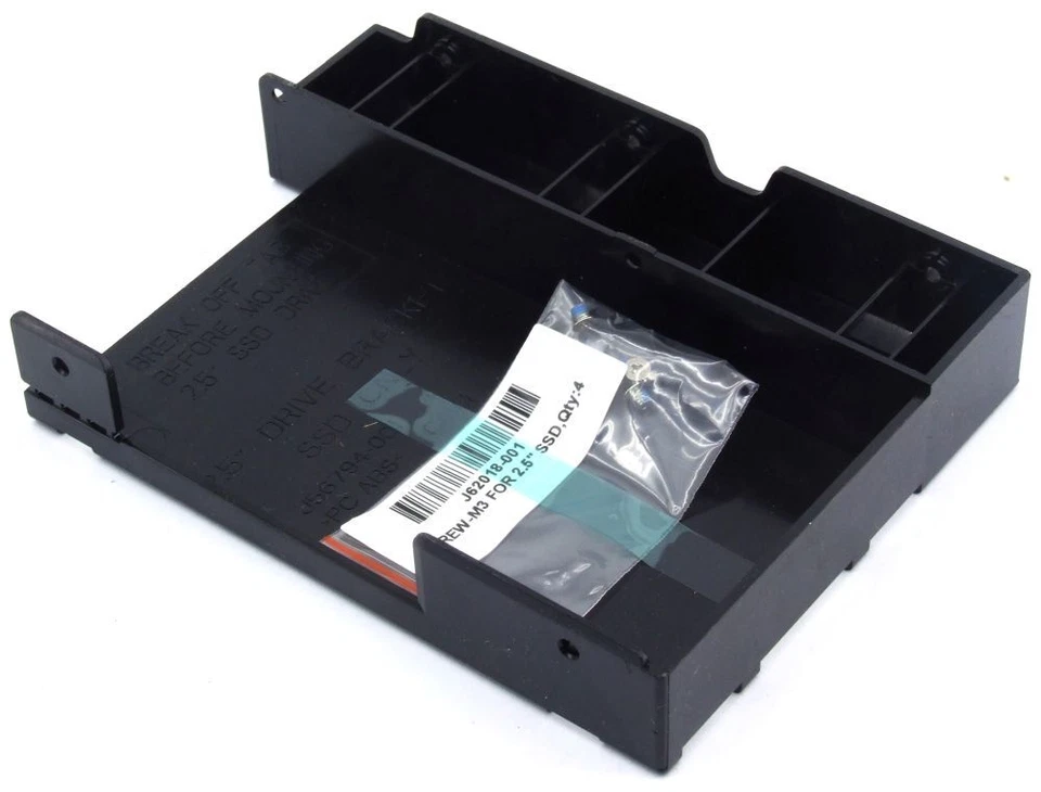 Intel J56794-001 2.5 " SSD Drive Bracket F/3.5 " Caddy Tray HDD Frame J62018-001 - Image 1 of 1