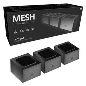 WIFI BOOSTER 1200Mbps MESH 5G DUAL BAND SYSTEM (3pack) *Brand New Sealed* - Picture 1 of 5
