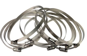 Carquest Hose Clamps 67995 fits 3 1/2-6 1/2" hose 6" pipe - dia. 4-7" - 10 Pcs - Picture 1 of 5