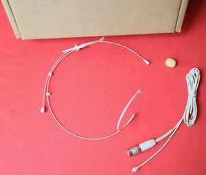 Detachable Dual ear Headset Microphone For Shure Sennheiser AKG Audio-Technica - Picture 1 of 12