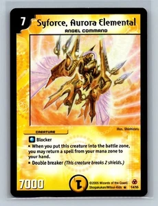 Duel Masters - Syforce, Aurora Elemental 14/55 - RARE Nonfoil - Megapocalypse - Picture 1 of 2