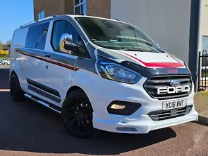 *SSTC* 2018 Ford transit custom double cab sport kit Crew Van Trend Top spec l - Picture 1 of 24
