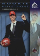 2006-07 Reflections Blue Raptors Basketball Card #104 Andrea Bargnani /49