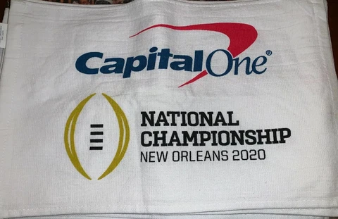 LSU Tigers 2020 National Champions Game Day Towels Clemson Tigers Championship Cover