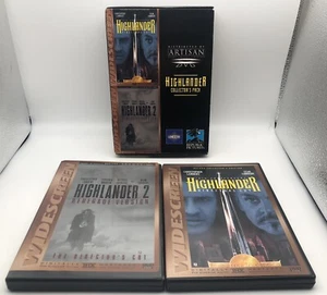 Highlander Collector's Pack (DVD, 1999, 2-Discs) VG - LN & INSERTS Rare OOP HTF - Imagen 1 de 6