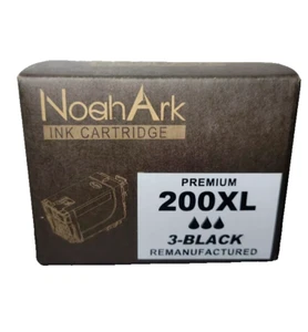 Noah Ark WF-2540 Premium 200XL Black printer ink cartridges New Sealed in Box - Picture 1 of 6