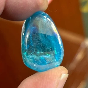 Quarzo Aqua Aura cadente 1 pezzo misura media 15 grammi - Foto 1 di 8