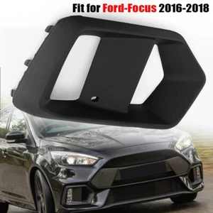 Right Front Bumper Fog Light Cover Bezel Grille Black for 2016-2018 Focus RH . - Bild 1 von 9