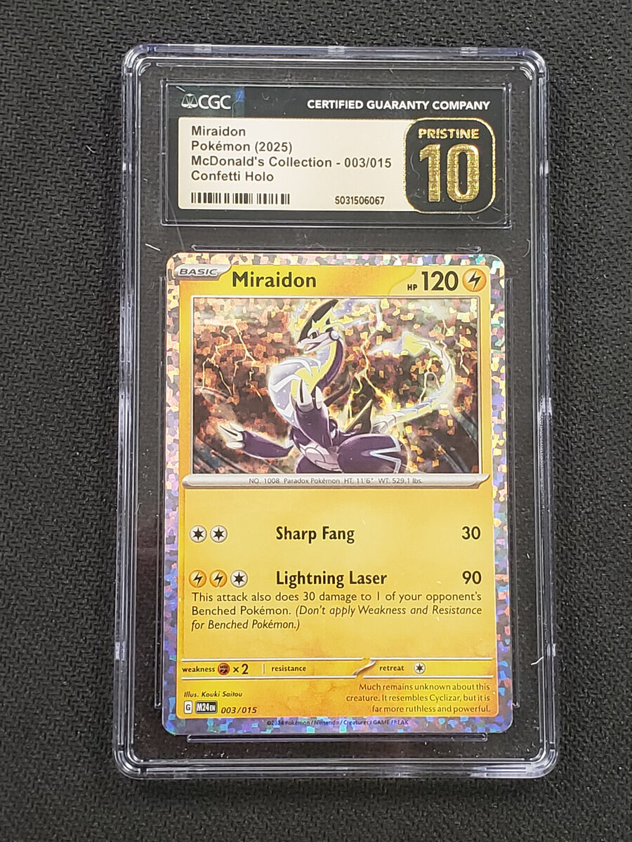 McDonald's Pokémon Pokémon TCG Grade 10 Individual Trading McDonald's Pokémon Pokémon TCG Grade 10 Individual Trading